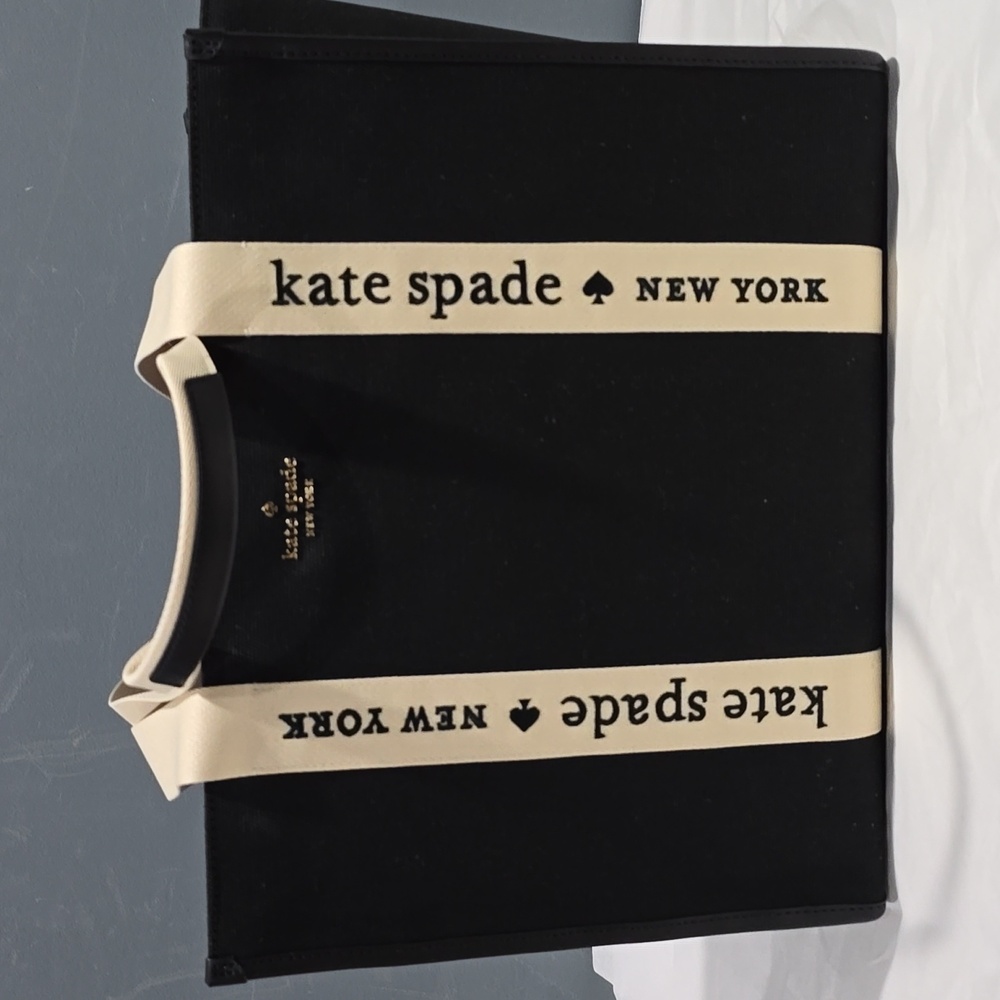 Kate Spade Kip Canvas Large Tote, Black - Picture 6 of 10